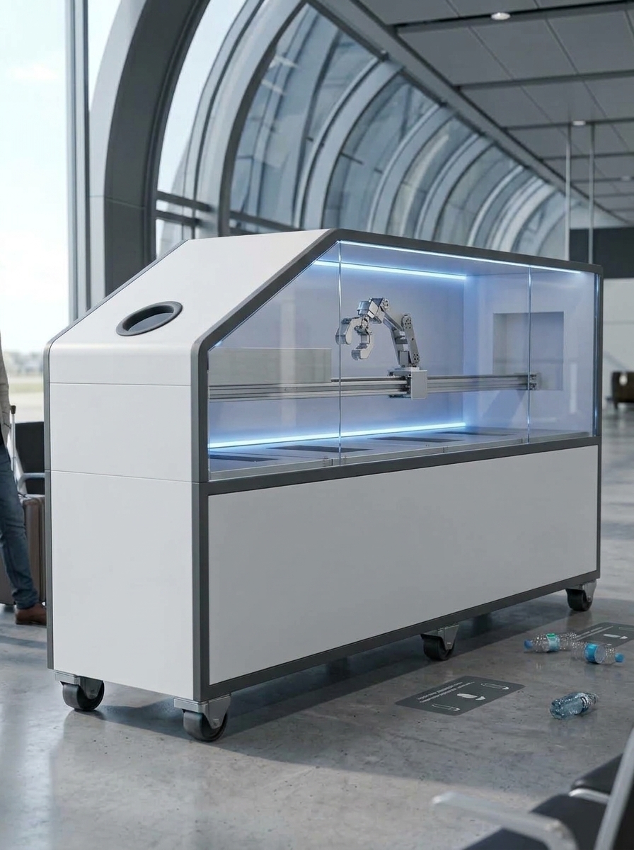 EcoSync Automated Waste Station Hardware